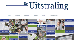 Desktop Screenshot of deuitstraling.nl